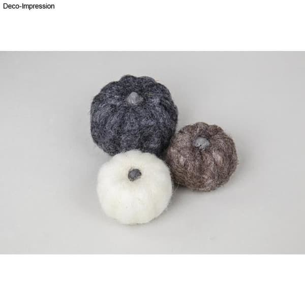Dekorativa objekt - Ej specificerat - Styrofoampumpor - Gul - 1st 7x6cm - 2st 5,5x4cm