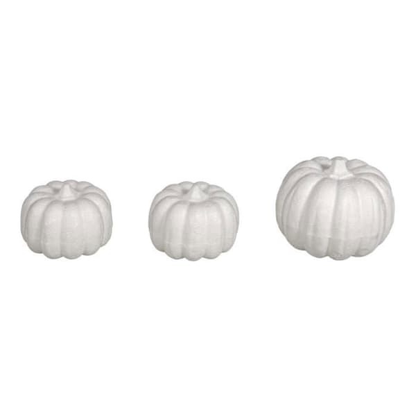 Dekorativa objekt - Ej specificerat - Styrofoampumpor - Gul - 1st 7x6cm - 2st 5,5x4cm