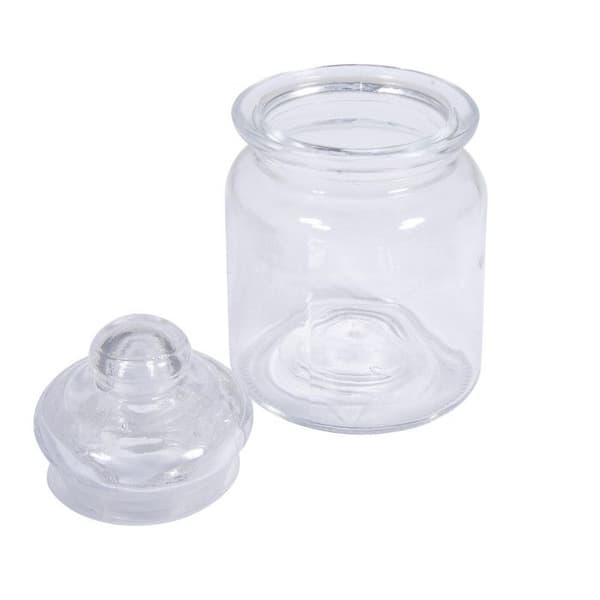 Godiskburk i glas - Rayher - 8 x 12,5 cm - 280 ml - Transparent - Dekorativ