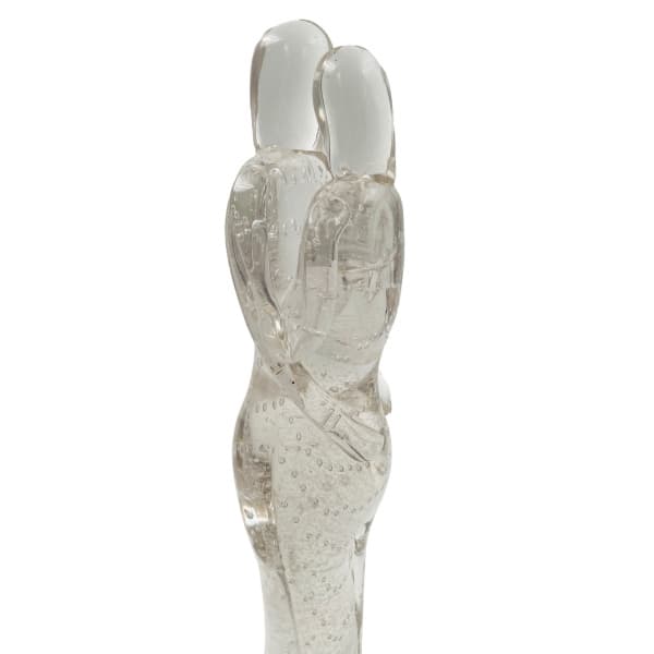 Paar schöne Glasskulpturen 33cm - RBA