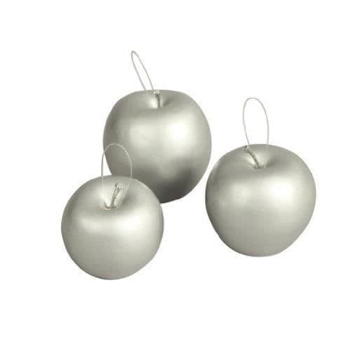 BELLAFIORA 10AMAZ0418122 Konstgjorda Frukter Äpple Silver x 18 75 mm - 10AMAZ0418122