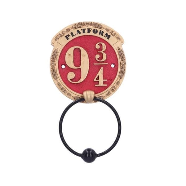 Harry Potter Door Knocker Platform 9 3/4 - Nemesis Now - 21,5 cm - Flerfärgad - Grå