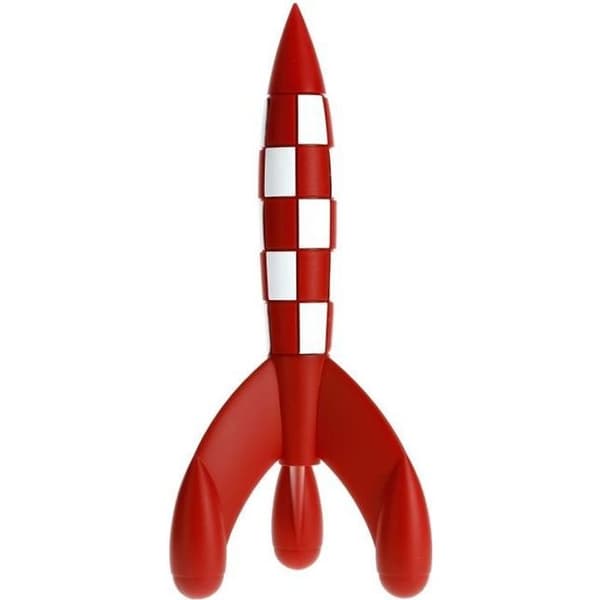 Tintin The Lunar Rocket Moulinsart / Hergé PVC 17cm - 42615 (201