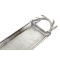 Miniatyrbillede 2 af 3: Borddekoration Home ESPRIT Sølvfarvet Aluminium 69 X 13 X 5 cm