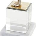 Miniatyrbild 2 av 3: Prydnadsfigur DKD Home Decor Harts Glas Marmor (30 x 10 x 27 cm)
