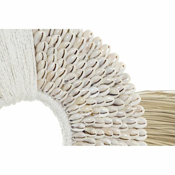 Prydnadsfigur DKD Home Decor Naturell Svart Järn Jute Etnisk (55 x 12 x 53 cm)