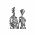 Miniatyrbild 2 av 3: Prydnadsfigur DKD Home Decor Silvrig Svart Harts Modern Familj (26 x 11,5 x 41,5 cm)