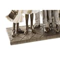 Miniatyrbild 3 av 3: Prydnadsfigur DKD Home Decor 17,5 x 8,5 x 26 cm Gyllene Familj (2 antal)