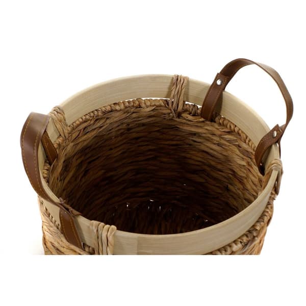 Korg - set DKD Home Decor Bambu Tropiskt 40 x 40 x 24 cm