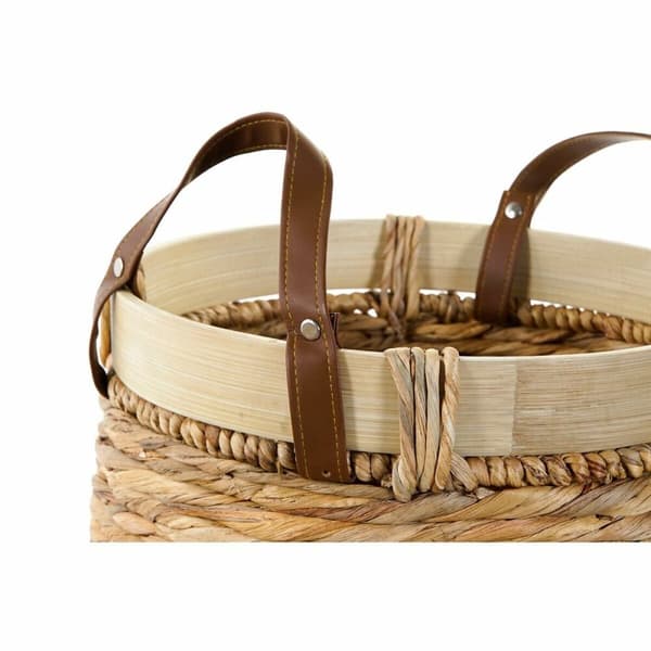 Korg - set DKD Home Decor Bambu Tropiskt 40 x 40 x 24 cm