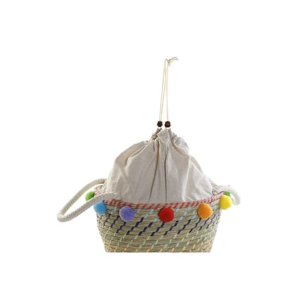 Korg - set DKD Home Decor Polyester Tofs (57 x 45 x 42,5 cm)