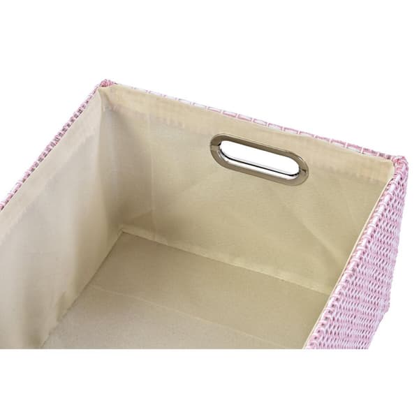 Korg - set DKD Home Decor 40,5 x 27,5 x 18 cm Polyester (2 antal)