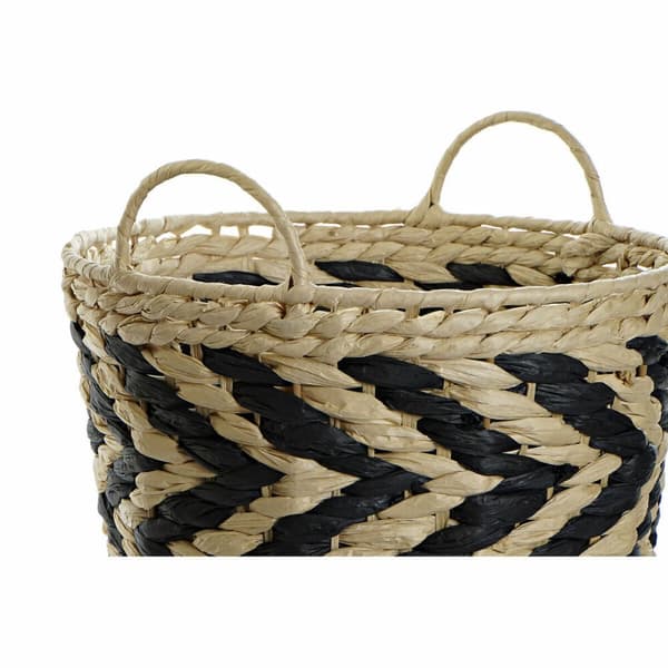 Korg - set DKD Home Decor Fibrer (40 x 40 x 35 cm)
