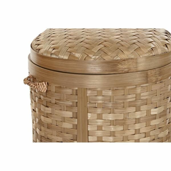 Korg - set DKD Home Decor Naturell 31 x 31 x 44 cm Bambu Boho