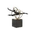 Miniatyrbild 1 av 2: Prydnadsfigur DKD Home Decor Svart Gyllene Metall Harts Modern (36 x 14 x 29,5 cm)