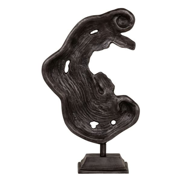 Prydnadsfigur Abstrakt 30 x 10,5 x 49 cm Grå