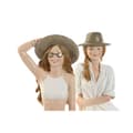 Miniatyrbild 2 av 3: Prydnadsfigur Home ESPRIT Vit Beige Kvinna Medelhavs 9,5 x 7,5 x 13 cm (2 antal)