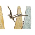 Miniatyrbild 3 av 4: Väggdekoration Home ESPRIT Blå Gyllene Segelbåtar 117,5 x 5 x 58 cm
