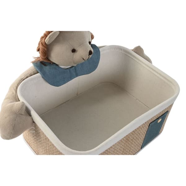 Korg - set Home ESPRIT Grön Naturell 40 x 32 x 27 cm (2 Delar)
