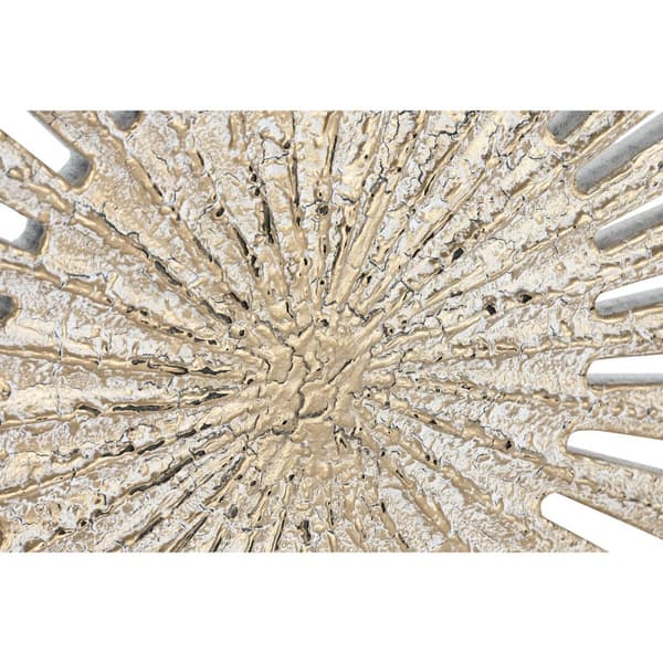 Väggdekoration Home ESPRIT Vit Gyllene Neoklassisk 91 x 3 x 91 cm
