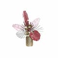 Miniatyrbillede 1 af 3: Vægdekoration DKD Home Decor Metal Cvetlice (66 x 13 x 74 cm)