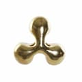 Miniatyrbillede 2 af 3: Dekorativ figur DKD Home Decor 28,5 x 18 x 26 cm Abstrakt Gylden