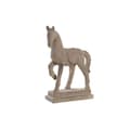 Miniatyrbillede 1 af 4: Dekorativ figur DKD Home Decor Hest Harpiks Kolonistil (54 x 19 x 50 cm)