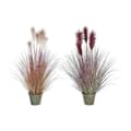 Miniatyrbillede 1 af 3: Dekorativ plante DKD Home Decor Orange Polyetylen Bourgogne Kobber 20 x 20 x 90 cm (2 enheder)