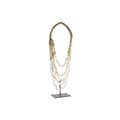 Miniatyrbillede 1 af 3: Dekorativ figur DKD Home Decor Halskæde Jern Muslinger (21 x 10 x 62 cm)