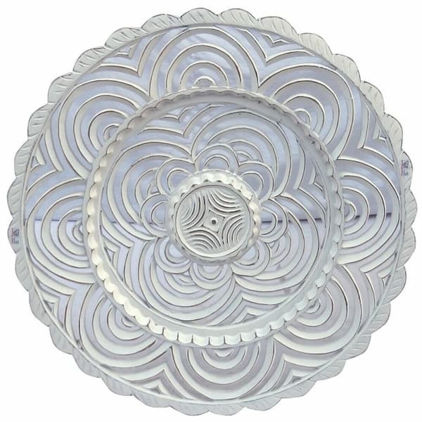 Vægdekoration DKD Home Decor MDF Mandala (90 x 4 x 90 cm)