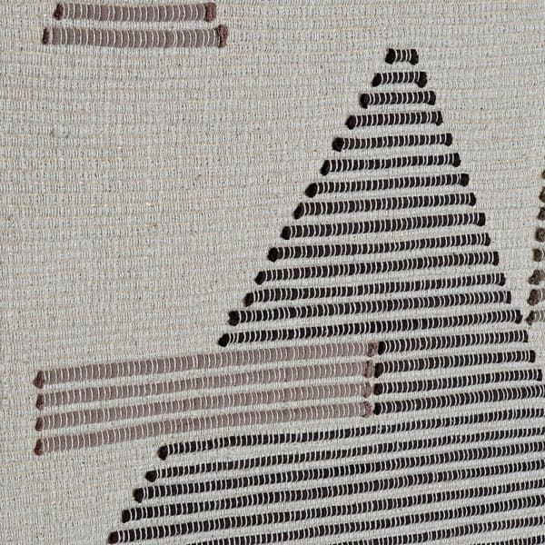 Riippuva koriste DKD Home Decor Etninen Musta Kerma Biometrinen Boho 46 x 1 x 64 cm (2 osaa)