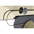 Pikkukuva 2 / 3: Seinäkoriste DKD Home Decor Harmaa Kullattu Metalli PVC Moderni (96 x 5 x 40,6 cm)