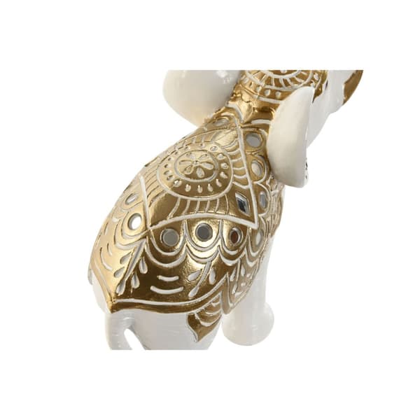 Dekorativ figur Home ESPRIT Gylden Elefant 15 x 6 x 14 cm