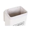 Pikkukuva 3 / 5: Korisetti DKD Home Decor Valkoinen Bambu 40 x 30 x 46 cm (5 Kappaletta)