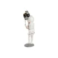 Miniatyrbillede 4 af 4: Dekorativ figur Home ESPRIT Blå Hvid Rød Dame Astronaut kvinde 16 x 12 x 41 cm (2 enheder)