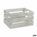 Pikkukuva 1 / 2: Koristerasia Valkoinen Haapapuu 26,2 x 13,2 x 15,8 cm (24 osaa)