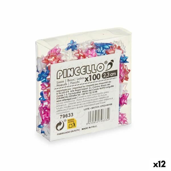Silmukat Pincello 9 PVC 2,3 cm Kiilto Kakku (12 osaa)