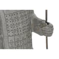 Miniatyrbillede 3 af 5: Dekorativ figur Home ESPRIT Grå Gylden Orientalsk Kriger 35 x 32 x 118 cm