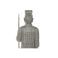 Miniatyrbillede 5 af 5: Dekorativ figur Home ESPRIT Grå Gylden Orientalsk Kriger 35 x 32 x 118 cm