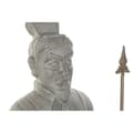 Miniatyrbillede 2 af 5: Dekorativ figur Home ESPRIT Grå Gylden Orientalsk Kriger 35 x 32 x 118 cm