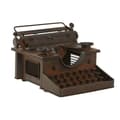 Miniatyrbild 1 av 3: Prydnadsfigur Home ESPRIT Brons Vintage Skrivmaskin 15 x 18 x 12 cm