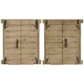 Miniatyrbillede 2 af 8: Vægdekoration Home ESPRIT Beige Natur Vindue 45 X 5 X 51 cm