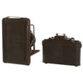 Pikkukuva 2 / 3: Koristehahmo Home ESPRIT Pronssi Kamera Vintage 18 x 13,5 x 14 cm (2 osaa)