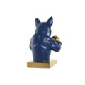 Miniatyrbild 3 av 3: Prydnadsfigur Home ESPRIT Blå Orange Gyllene 28 X 26 X 35,5 cm (2 antal)
