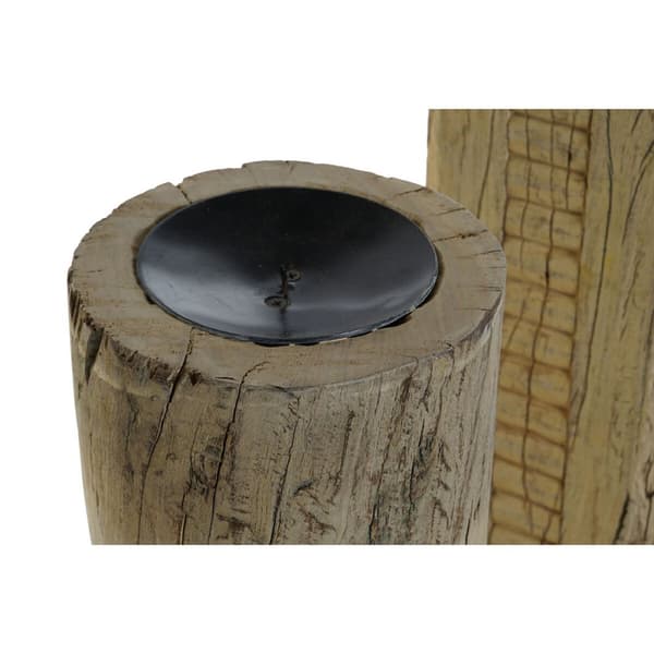 Dekorativ figur Home ESPRIT Brun Kolonne 30 x 30 x 75 cm