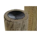 Miniatyrbillede 4 af 5: Dekorativ figur Home ESPRIT Brun Kolonne 30 x 30 x 75 cm