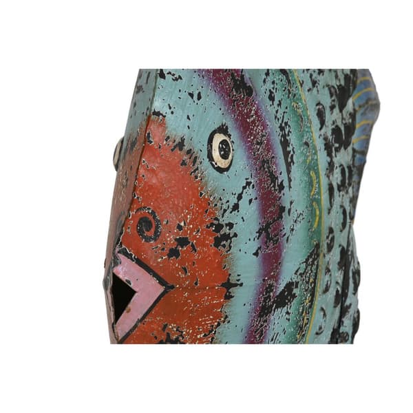 Dekorativ Figur Home ESPRIT Flerfarget Fisk 108 X 16 X 80 cm