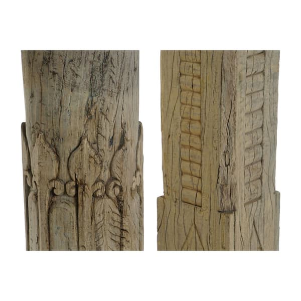 Koristehahmo Home ESPRIT Ruskea Sarake 30 x 30 x 75 cm