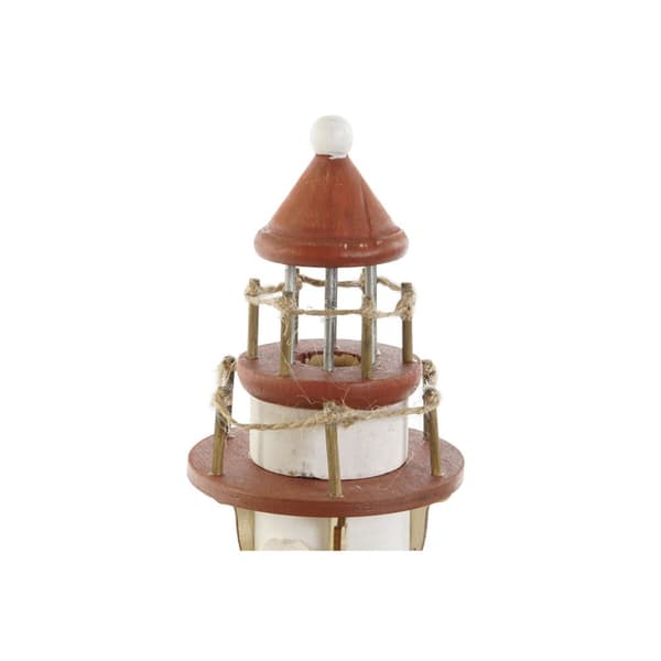Dekorativ figur Home ESPRIT Blå Hvid Rød 11 x 7,5 x 36,5 cm (2 enheder)