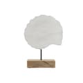 Miniatyrbild 4 av 4: Prydnadsfigur Home ESPRIT Vit Naturell Medelhavs Snigel 29 x 7,5 x 38,5 cm
